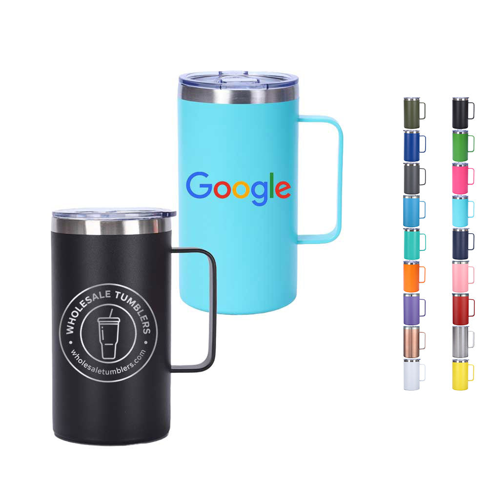 Wholesale Custom Logo 20oz Stainless Steel Insulated Travel Mug - Main View