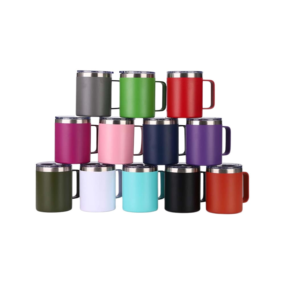 Wholesale Custom Logo 12oz Stainless Steel insulated Coffee Mug - Product Image 3