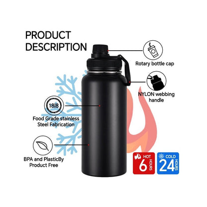 Wholesale Custom Logo 40oz Stainless Steel Water Bottle - Product Image 7