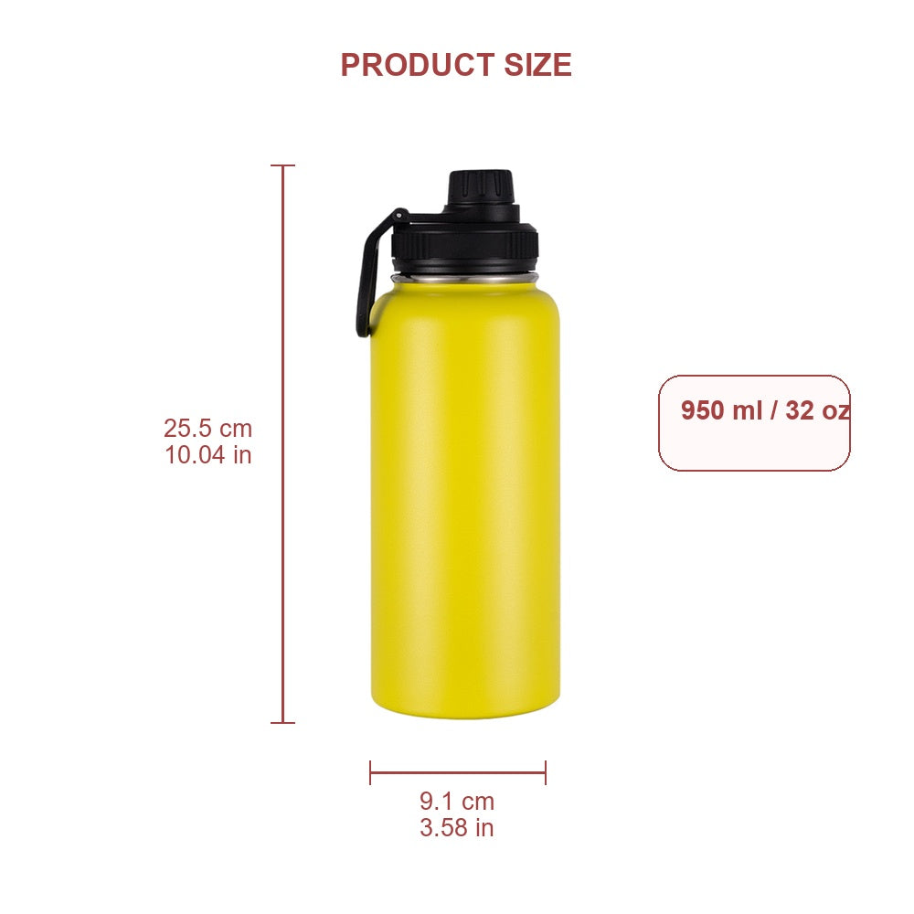 Wholesale Custom Logo 32oz Stainless Steel Sports Bottle - Product Image 6