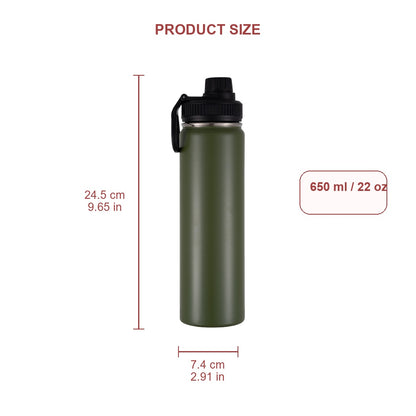 Wholesale Custom Logo 22oz Stainless Steel Sports Bottle - Product Image 6