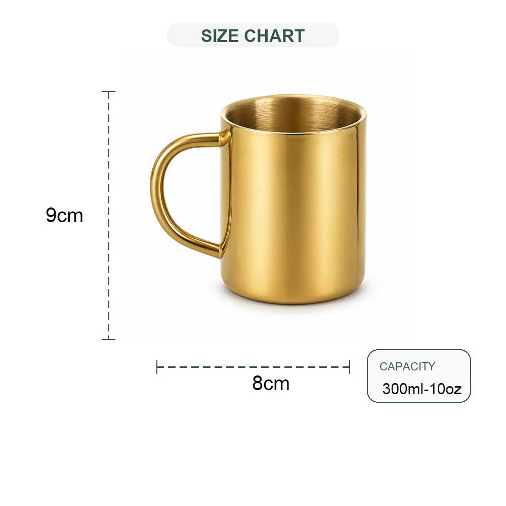 Wholesale Custom Logo 10oz Stainless Steel Coffee Mug - Product Image 8