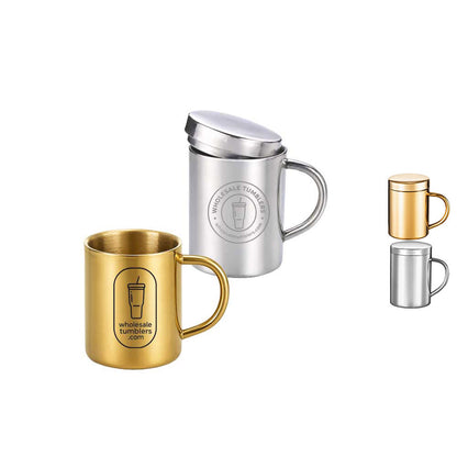 Wholesale Custom Logo 10oz Stainless Steel Coffee Mug - Product Image 9