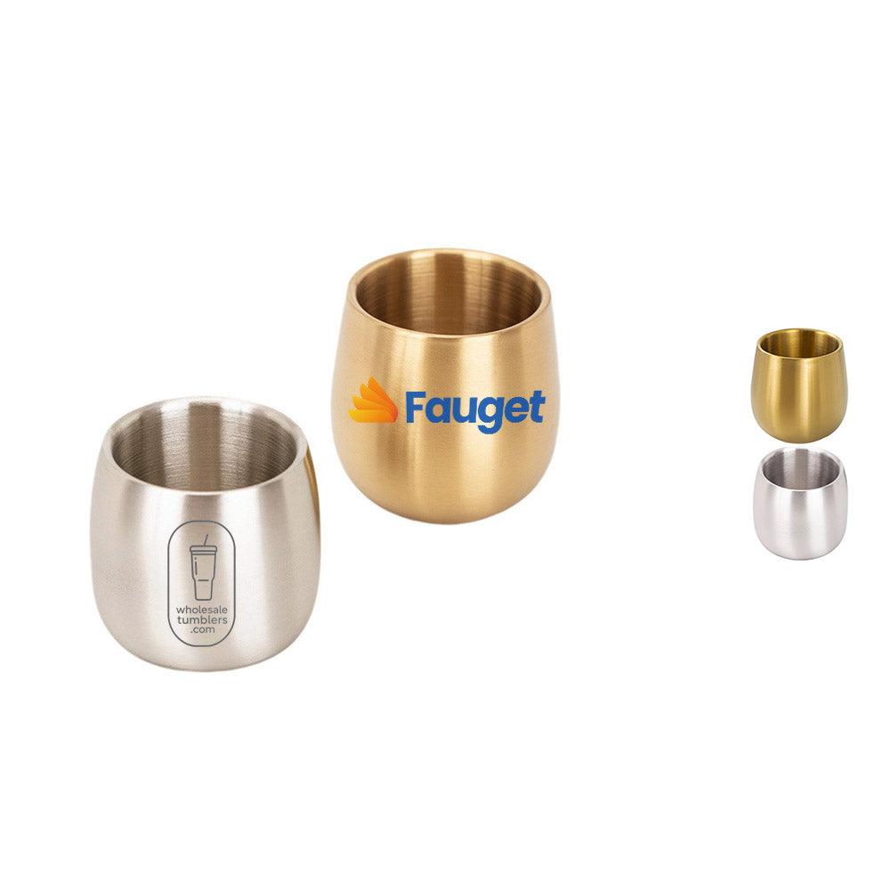Wholesale Custom Logo 5oz Stainless Steel Tasting Cup - Main View