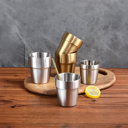 Wholesale Custom Logo  6oz 10oz Stackable Stainless Steel Tumbler - Product Image 2