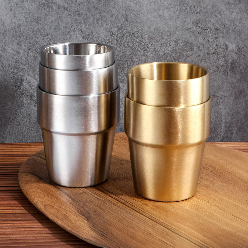 Wholesale Custom Logo  6oz 10oz Stackable Stainless Steel Tumbler - Product Image 3