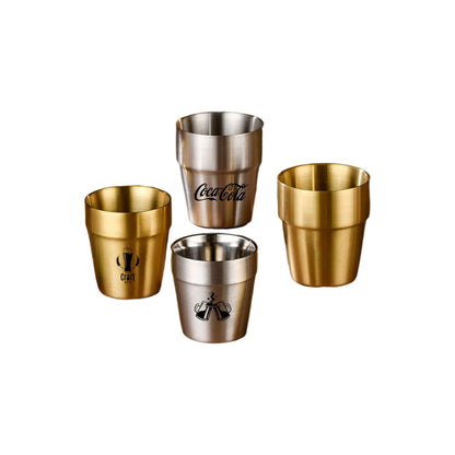 Wholesale Custom Logo  6oz 10oz Stackable Stainless Steel Tumbler - Product Image 5