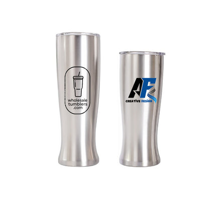 Wholesale Custom Logo 20oz 30oz  Stainless Steel Pilsner Tumbler - Main View