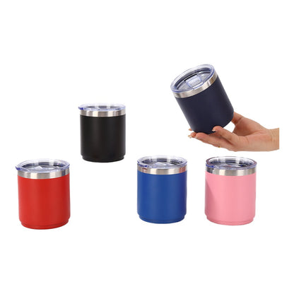 Wholesale Custom Logo 10oz Stainless Steel Lowball Tumbler - Product Image 5
