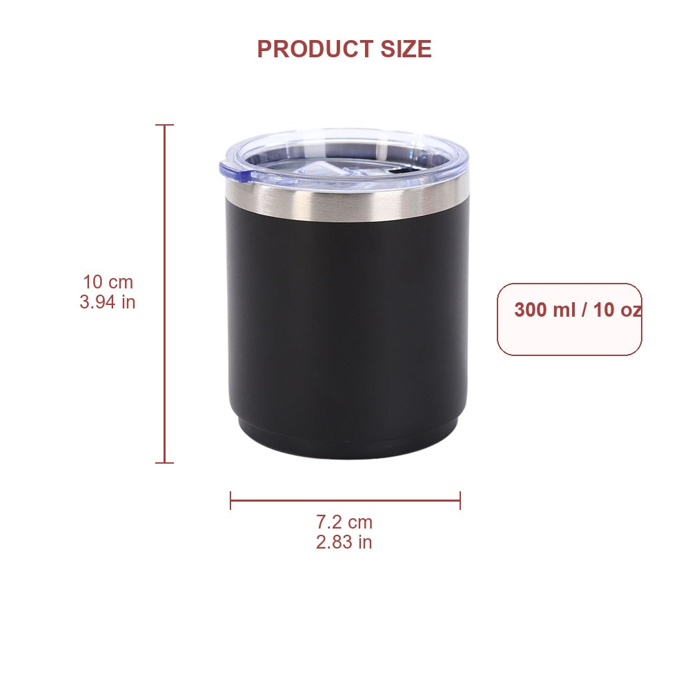 Wholesale Custom Logo 10oz Stainless Steel Lowball Tumbler - Product Image 8