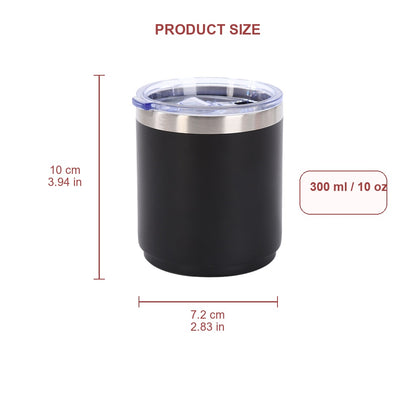 Wholesale Custom Logo 10oz Stainless Steel Lowball Tumbler - Product Image 8