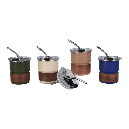 Wholesale Custom Logo 10oz Wood Sleeve Lowball Tumbler - Product Image 8