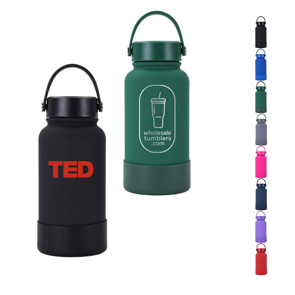 Wholesale Custom Logo 22oz Insulated Sports Water Bottle - Main View