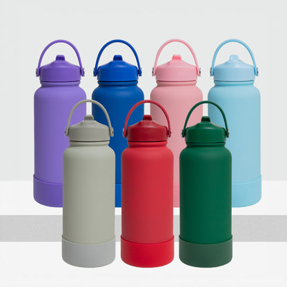 Wholesale Custom Logo 40oz Large Stainless Steel Water Bottle Flip Straw - Product Image 2