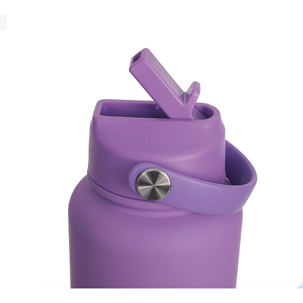 Wholesale Custom Logo 40oz Large Stainless Steel Water Bottle Flip Straw - Product Image 3