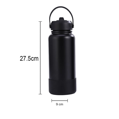 Wholesale Custom Logo 40oz Large Stainless Steel Water Bottle Flip Straw - Product Image 6