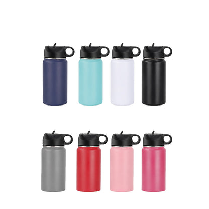Wholesale Custom Logo 12oz Stainless Steel Water Bottle with Flip Straw - Product Image 4