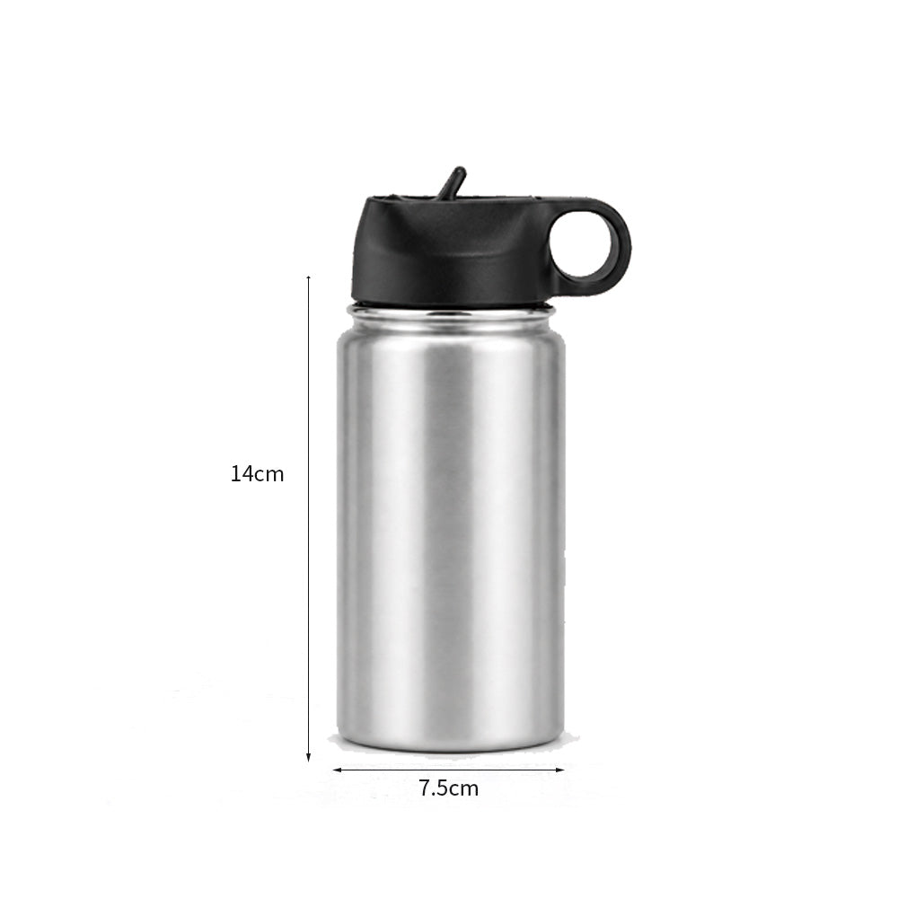 Wholesale Custom Logo 12oz Stainless Steel Water Bottle with Flip Straw - Product Image 6