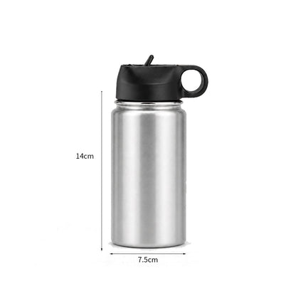 Wholesale Custom Logo 12oz Stainless Steel Water Bottle with Flip Straw - Product Image 6