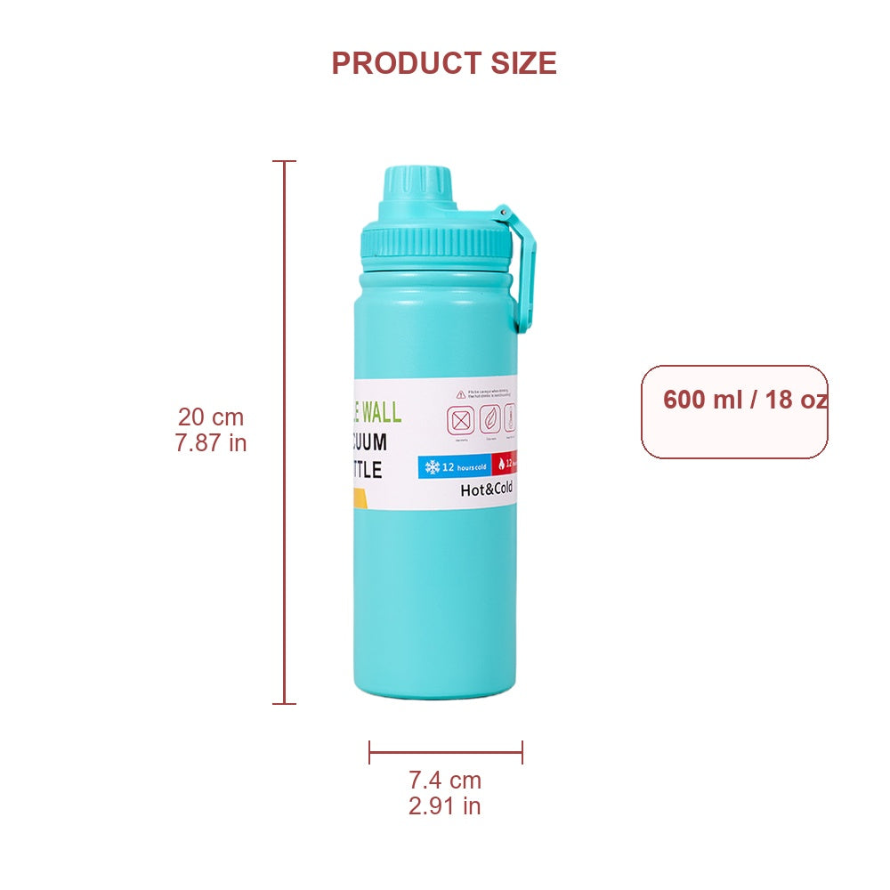 Wholesale Custom Logo 18oz Stainless Steel Sports Bottle - Product Image 6