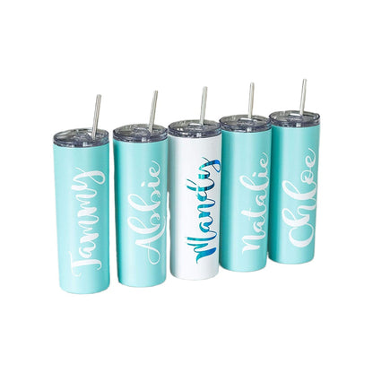 Wholesale Custom Logo 20oz Slim Stainless Steel Tumbler - Product Image 5
