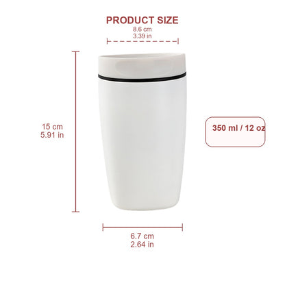 Wholesale Custom Logo 12oz Insulated Coffee Tumbler - Product Image 6