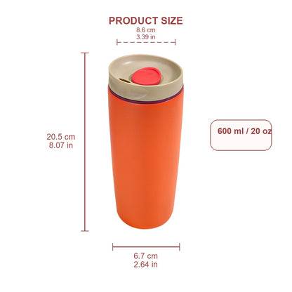 Wholesale Custom Logo 20oz Insulated Coffee Tumbler - Product Image 6