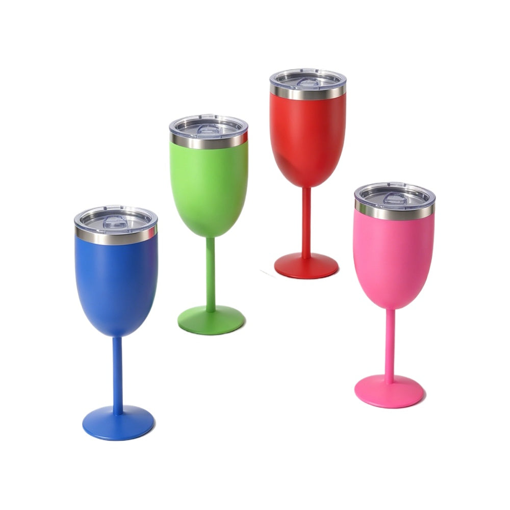 Wholesale Custom Logo 12oz Stainless Steel Wine Tumbler - Product Image 3