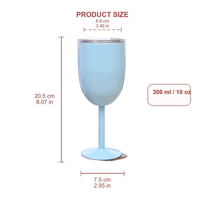 Wholesale Custom Logo 10oz Stainless Steel Wine Tumbler - Product Image 7
