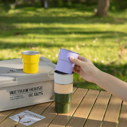 Wholesale Custom Logo 10oz Stainless Steel Camping Cup - Product Image 2