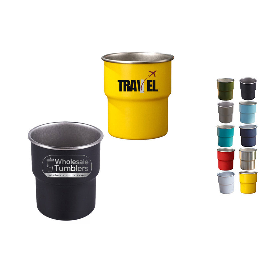 Wholesale Custom Logo 10oz Stainless Steel Camping Cup - Product Image 10
