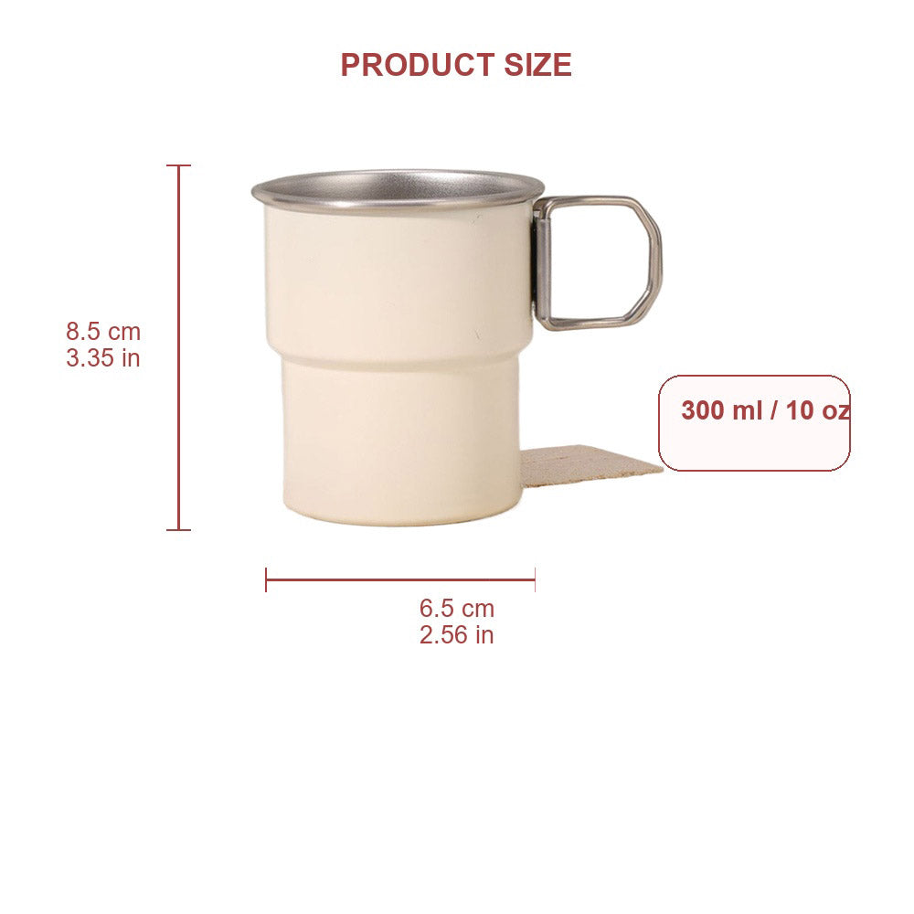 Wholesale Custom Logo 10oz Stainless Steel Camping Mug - Product Image 6