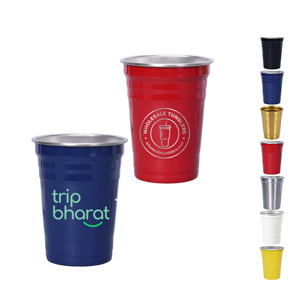Wholesale Custom Logo 18oz Stainless Steel Party Cup - Main View