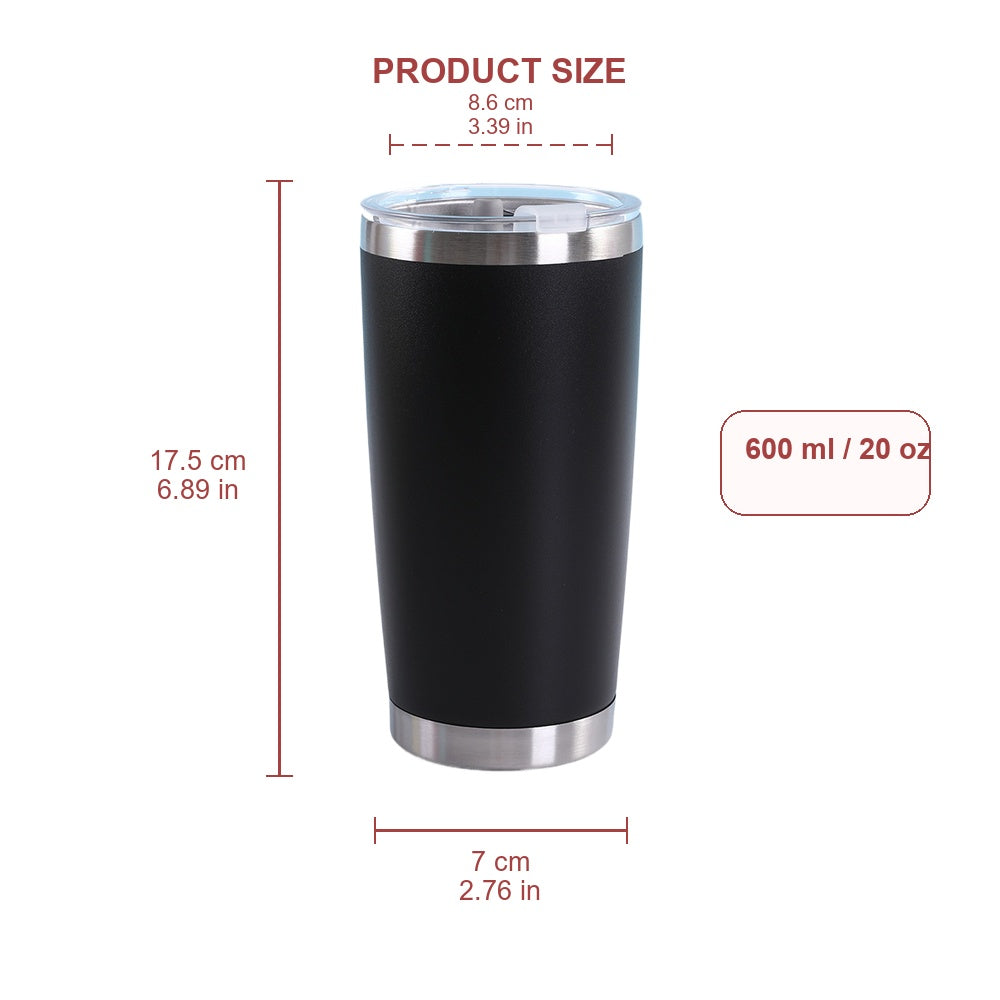 Wholesale Custom Logo 20oz Stainless Steel Travel Tumbler - Product Image 6