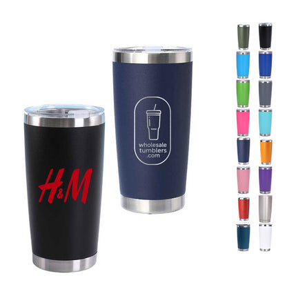 Wholesale Custom Logo 20oz Stainless Steel Travel Tumbler - Main View