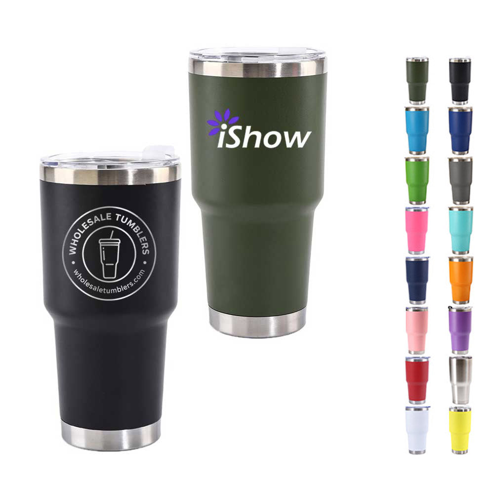 Wholesale Custom Logo 30oz Stainless Steel Travel Tumbler - Main View