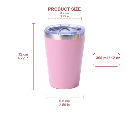 Wholesale Custom Logo 12oz Stainless Steel Tumbler - Product Image 6