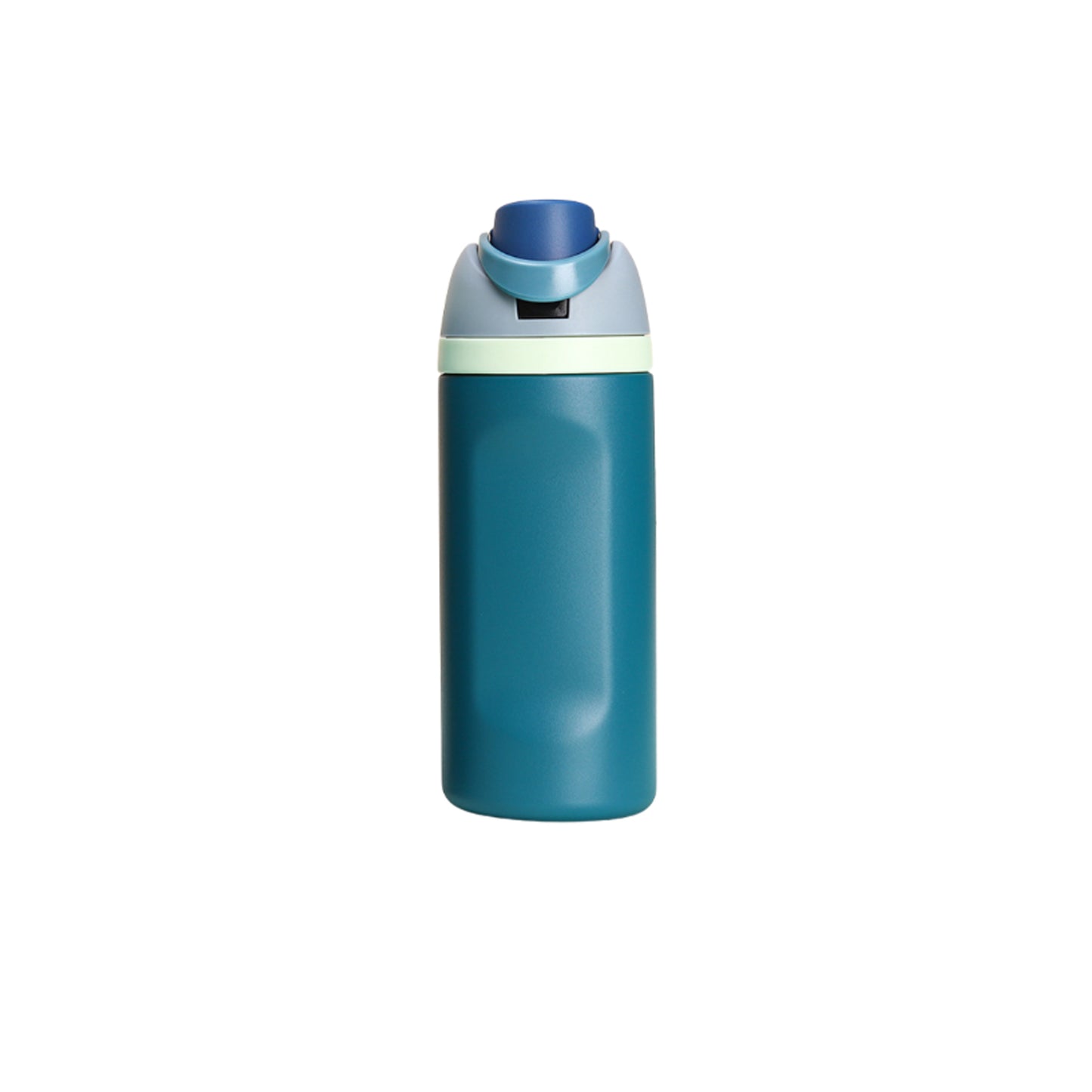 Wholesale Custom Logo 16oz Dual-Drink Vacuum Sports Bottle - Teal