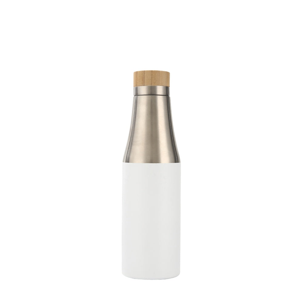 Wholesale Custom Logo 17oz Cola Shape Stainless Steel Bottle - WHITE