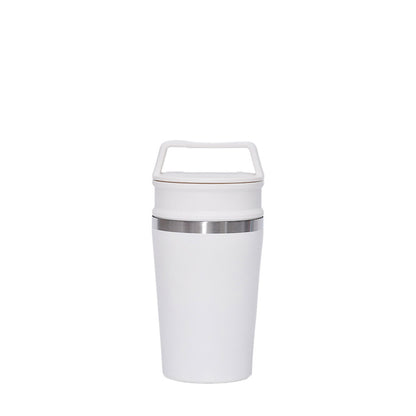 Wholesale Custom Logo 10oz Insulated Coffee Tumbler - White