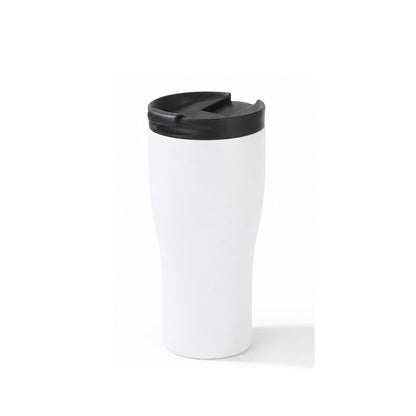 Wholesale Custom Logo 15oz Stainless Steel Travel Tumbler - White