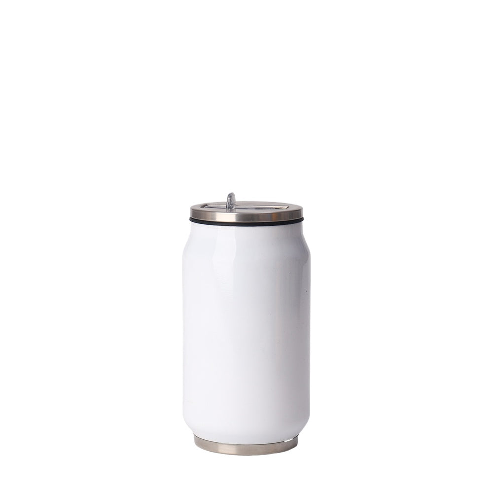 Wholesale Custom Logo 12oz Stainless Steel Can Tumbler - White