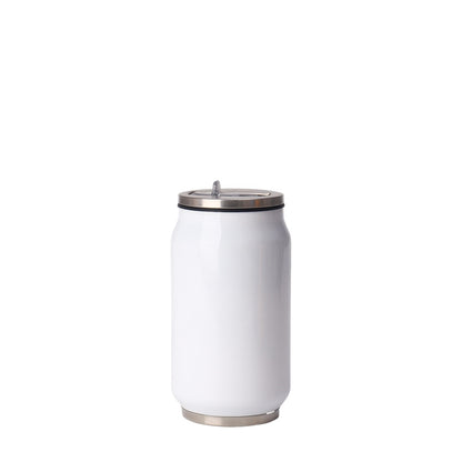 Wholesale Custom Logo 12oz Stainless Steel Can Tumbler - White
