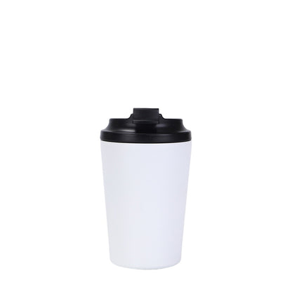 Wholesale Custom Logo 12oz Stainless Steel Coffee Tumbler - White