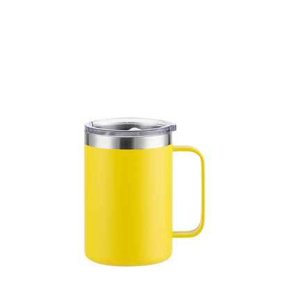 Wholesale Custom Logo 16oz Stainless Steel Insulated Coffee Mug - YELLOW