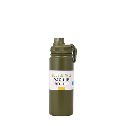 Wholesale Custom Logo 18oz Stainless Steel Sports Bottle - army green
