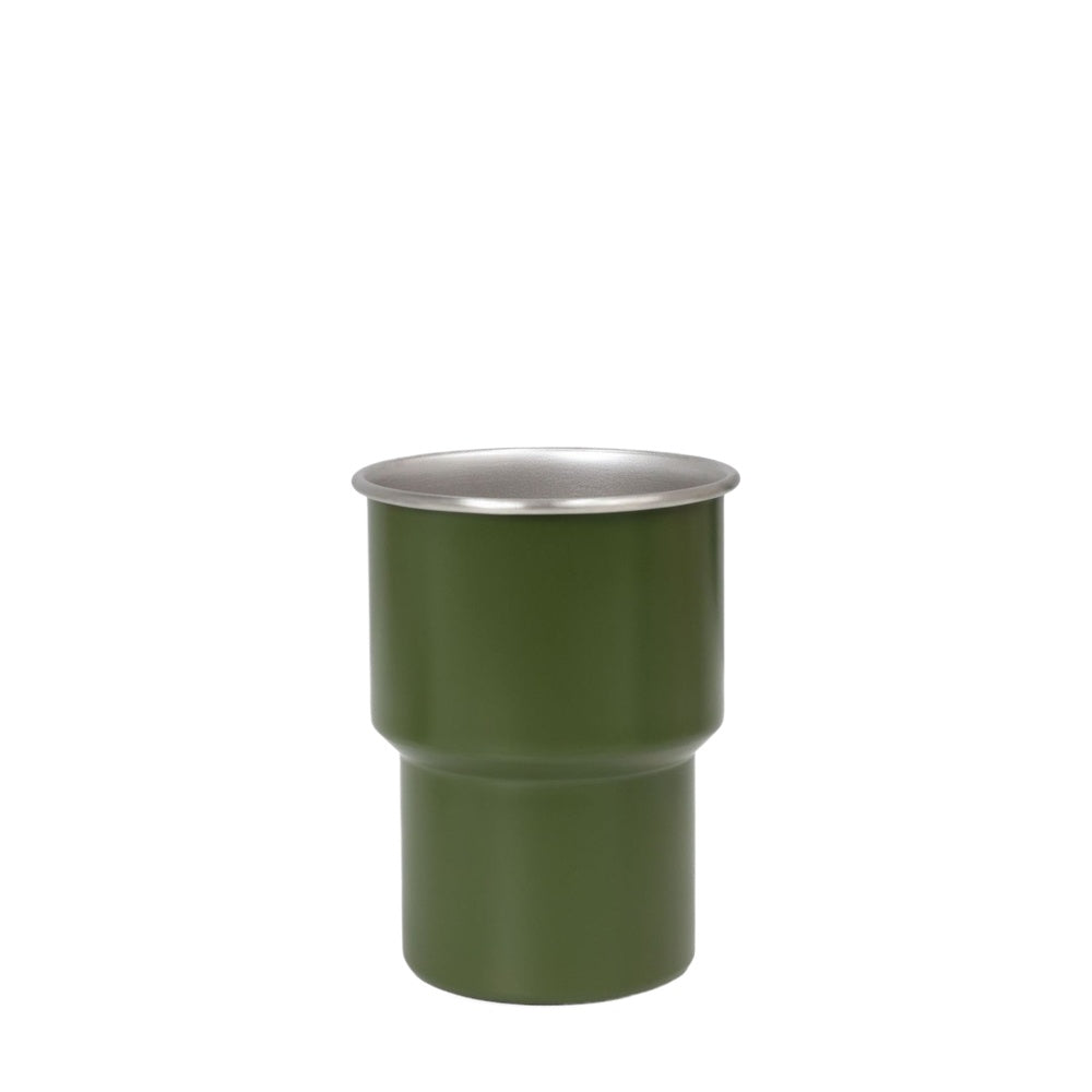 Wholesale Custom Logo 16oz Stainless Steel Camping Cup - army green