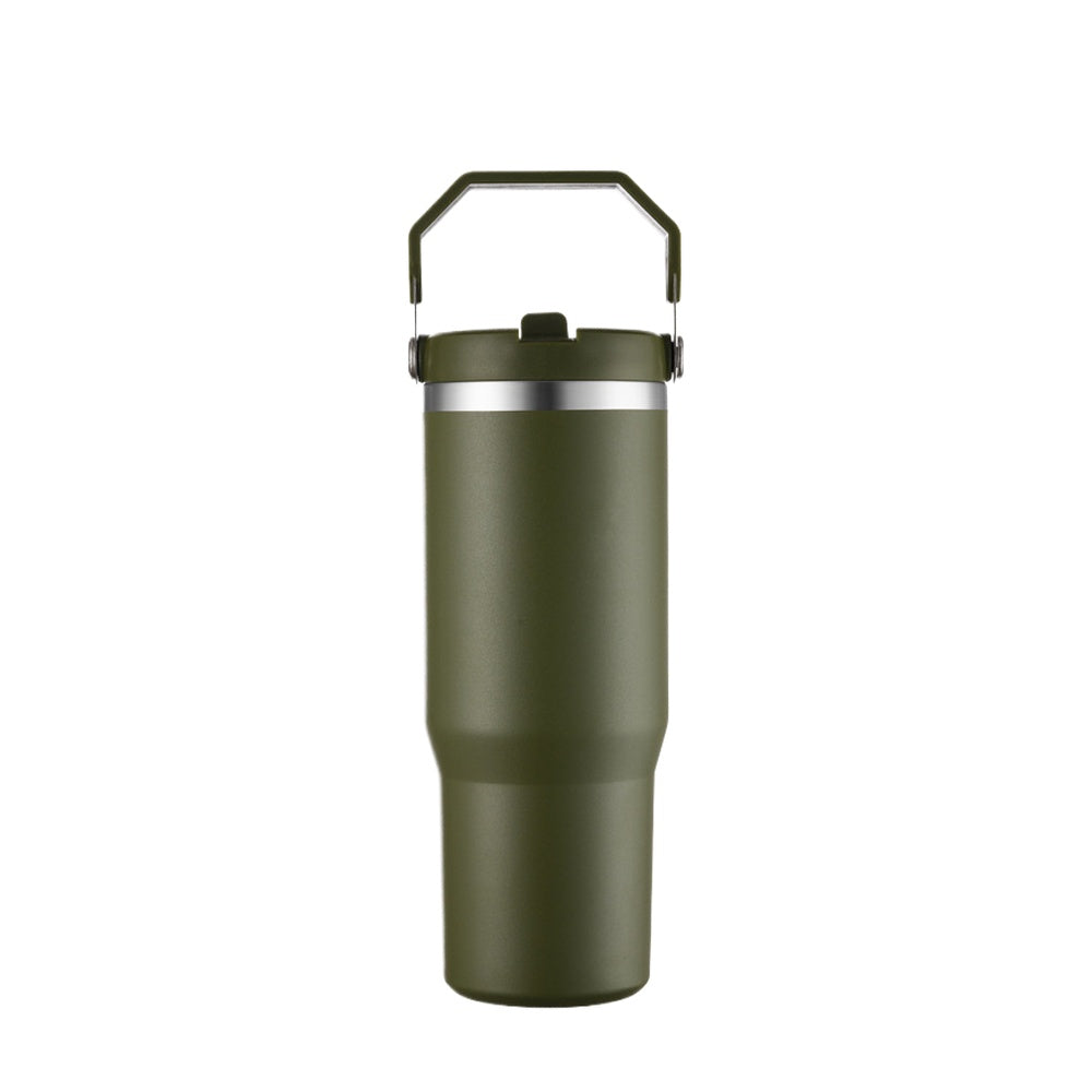 Wholesale Custom Logo 30oz Vacuum Insulated Travel Tumbler - army green