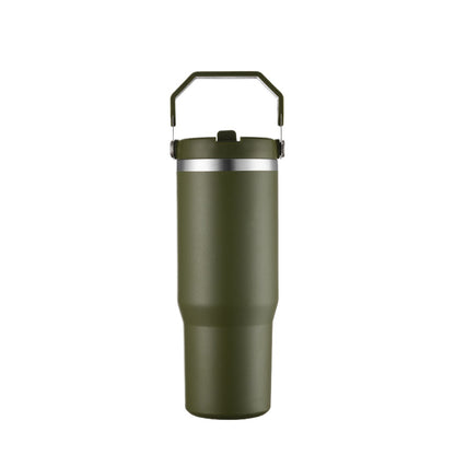 Wholesale Custom Logo 30oz Vacuum Insulated Travel Tumbler - army green