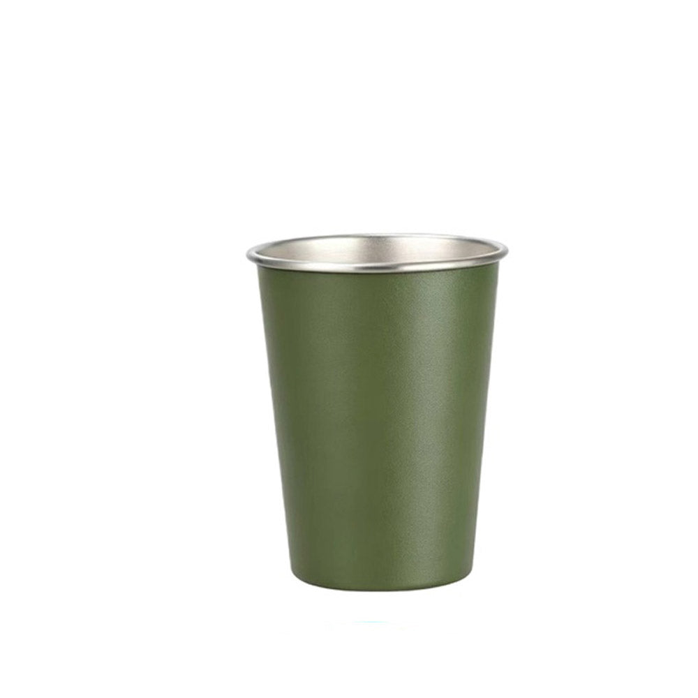 Wholesale Custom Logo 17oz Stainless Steel Reusable Party Cup - army green